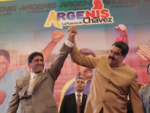 Argenis  Chávez y Nicolas Maduro