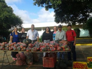 Productores de Federación arrimaron alimentos en Feria del Campo Soberano